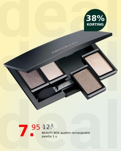 BEAUTY BOX quattro rechargeable palette 1 u