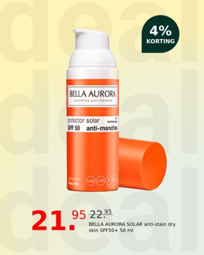 BELLA AURORA SOLAR anti-stain dry skin SPF50+ 50 ml