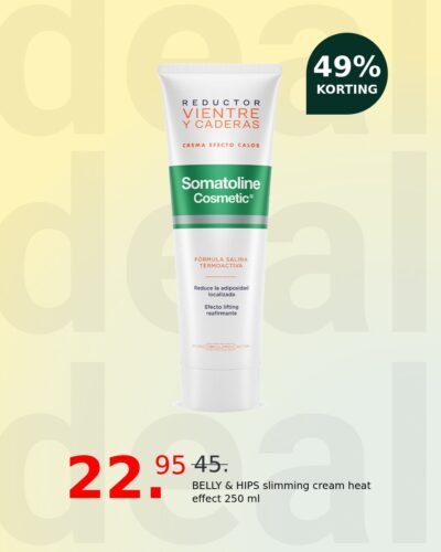 BELLY & HIPS slimming cream heat effect 250 ml