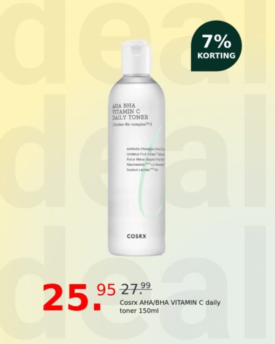 Cosrx AHA/BHA VITAMIN C daily toner 150ml