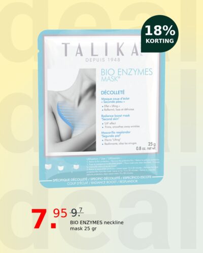 BIO ENZYMES neckline mask 25 gr