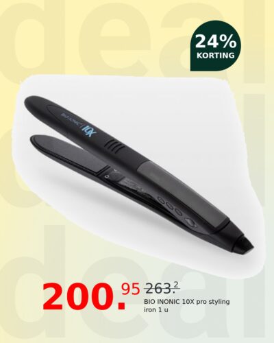 BIO INONIC 10X pro styling iron 1 u