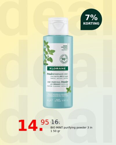 BIO MINT purifying powder 3 in 1 50 gr