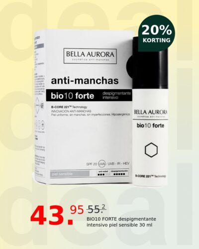 BIO10 FORTE despigmentante intensivo piel sensible 30 ml