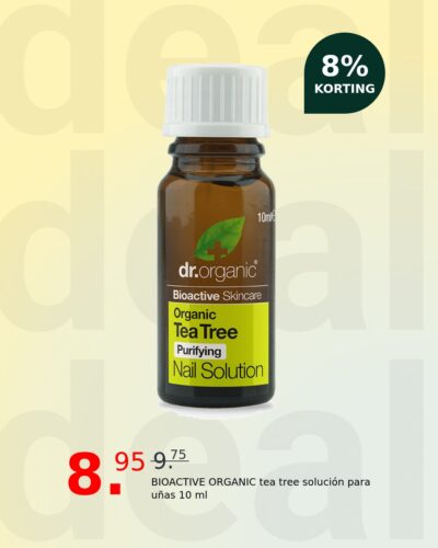 BIOACTIVE ORGANIC tea tree solución para uñas 10 ml