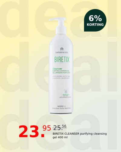 BIRETIX CLEANSER purifying cleansing gel 400 ml