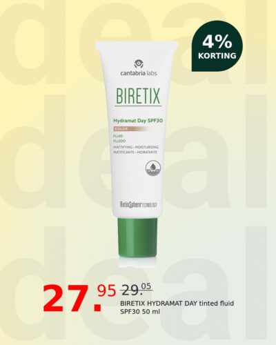 BIRETIX HYDRAMAT DAY tinted fluid SPF30 50 ml