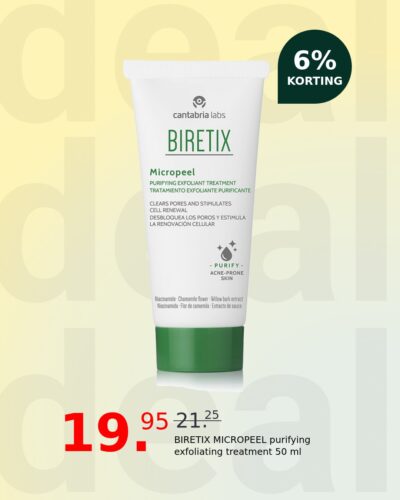 BIRETIX MICROPEEL purifying exfoliating treatment 50 ml
