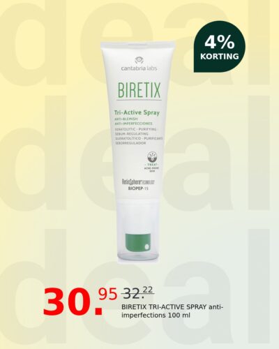 BIRETIX TRI-ACTIVE SPRAY anti-imperfections 100 ml
