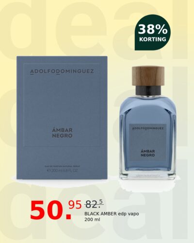 BLACK AMBER edp vapo 200 ml