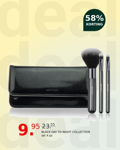 BLACK DAY TO NIGHT COLLECTION set 4 pz