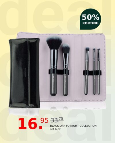 BLACK DAY TO NIGHT COLLECTION set 6 pz