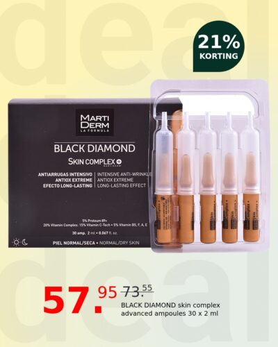 BLACK DIAMOND skin complex advanced ampoules 30 x 2 ml