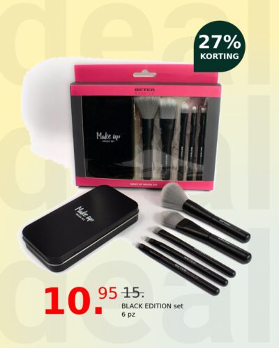 BLACK EDITION set 6 pz