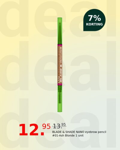 BLADE & SHADE NANO eyebrow pencil #01-Ash Blonde 1 unit