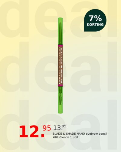 BLADE & SHADE NANO eyebrow pencil #02-Blonde 1 unit
