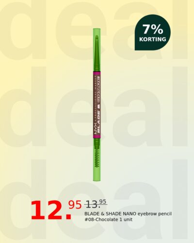 BLADE & SHADE NANO eyebrow pencil #08-Chocolate 1 unit