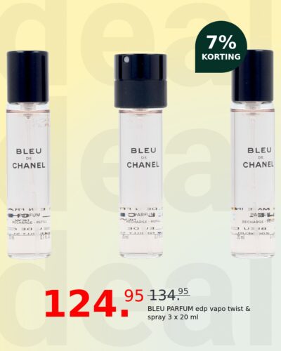 BLEU PARFUM edp vapo twist & spray 3 x 20 ml