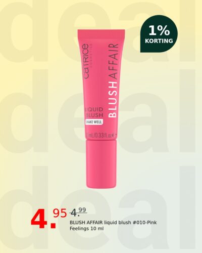 BLUSH AFFAIR liquid blush #010-Pink Feelings 10 ml