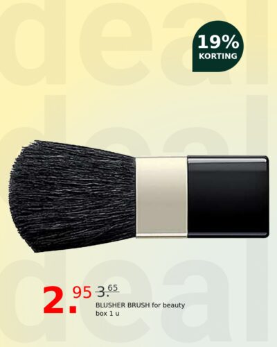 BLUSHER BRUSH for beauty box 1 u