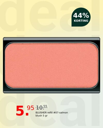 BLUSHER refill #07-salmon blush 5 gr