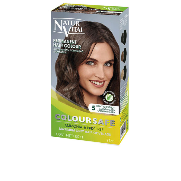 COLOURSAFE permanent dye #5-light brown