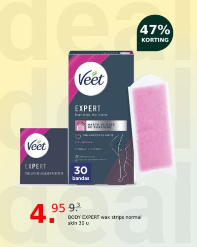 BODY EXPERT wax strips normal skin 30 u