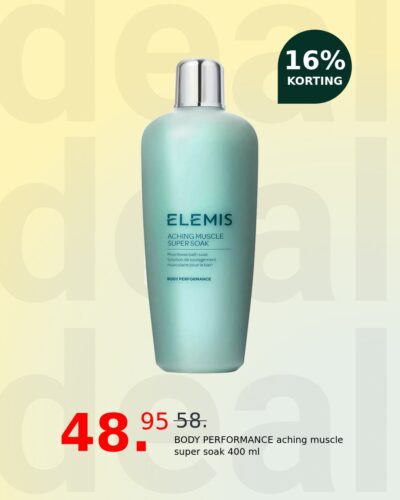 BODY PERFORMANCE aching muscle super soak 400 ml