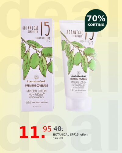 BOTANICAL SPF15 lotion 147 ml