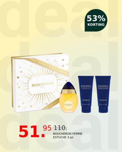 BOUCHERON FEMME ESTUCHE 3 pz