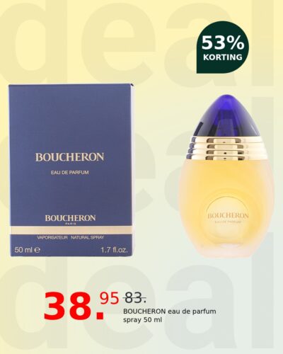 BOUCHERON eau de parfum spray 50 ml