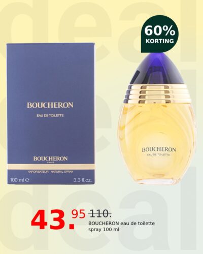 BOUCHERON eau de toilette spray 100 ml