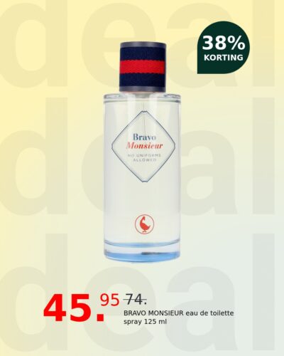 BRAVO MONSIEUR eau de toilette spray 125 ml