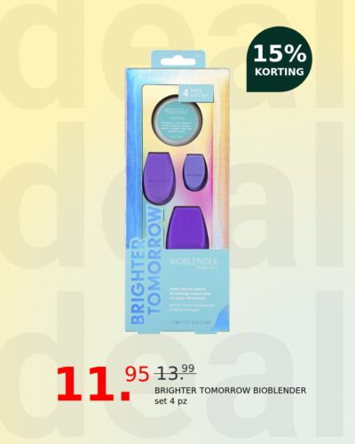 BRIGHTER TOMORROW BIOBLENDER set 4 pz