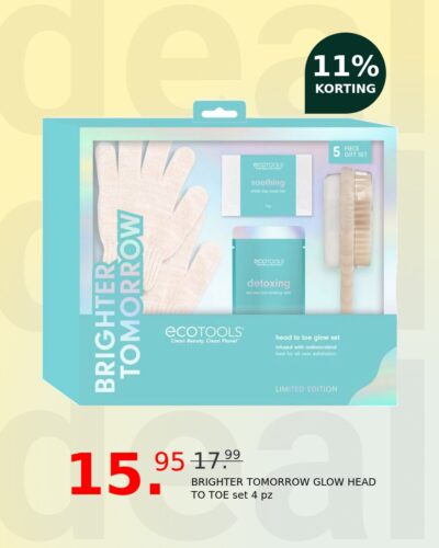 BRIGHTER TOMORROW GLOW HEAD TO TOE set 4 pz