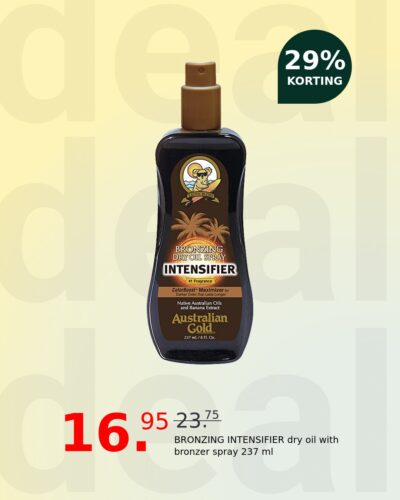 BRONZING INTENSIFIER dry oil with bronzer spray 237 ml