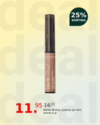 BROW REVEAL eyebrow gel #02-blonde 6 gr