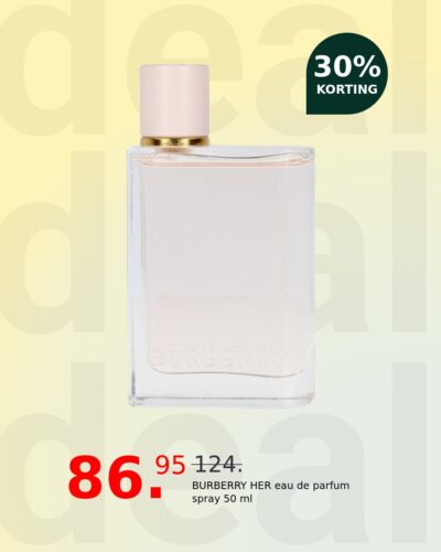 BURBERRY HER eau de parfum spray 50 ml