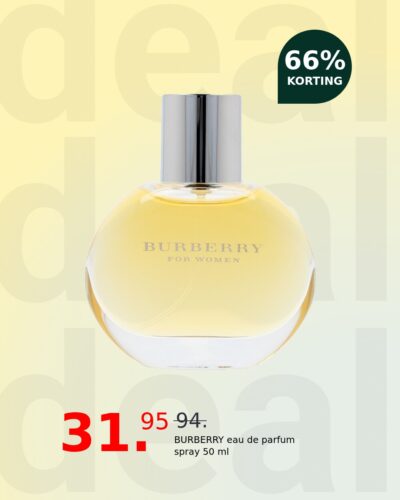 BURBERRY eau de parfum spray 50 ml