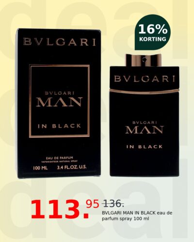 BVLGARI MAN IN BLACK eau de parfum spray 100 ml