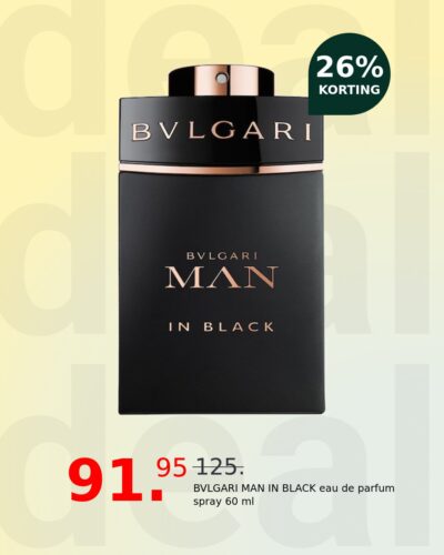 BVLGARI MAN IN BLACK eau de parfum spray 60 ml