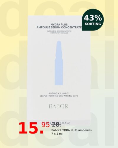 Babor HYDRA PLUS ampoules 7 x 2 ml