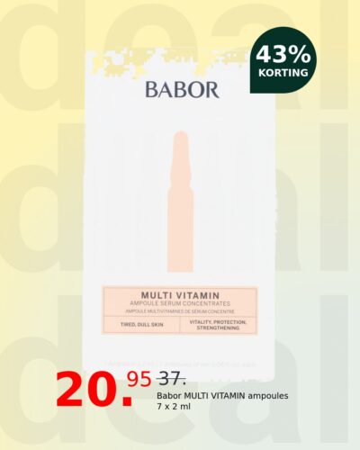 Babor MULTI VITAMIN ampoules 7 x 2 ml