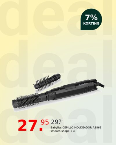 Babyliss CEPILLO MOLDEADOR AS86E smooth shape 1 u