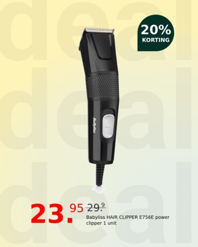 Babyliss HAIR CLIPPER E756E power clipper 1 unit