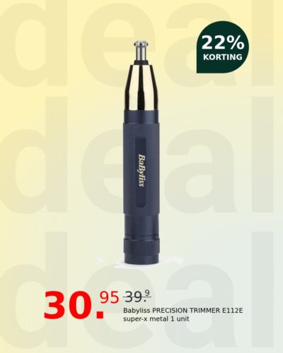 Babyliss PRECISION TRIMMER E112E super-x metal 1 unit