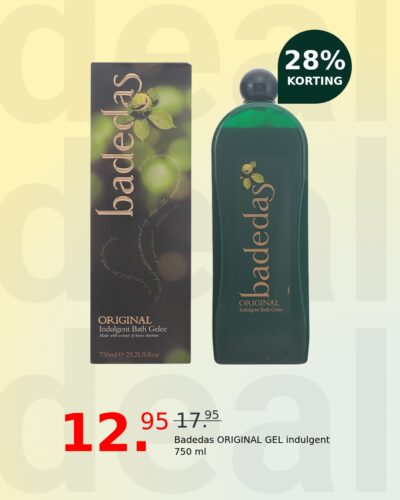 Badedas ORIGINAL GEL indulgent  750 ml
