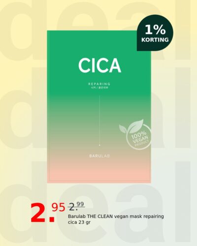 Barulab THE CLEAN vegan mask repairing cica 23 gr
