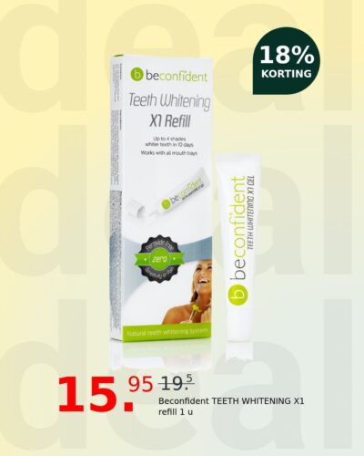 Beconfident TEETH WHITENING X1 refill 1 u