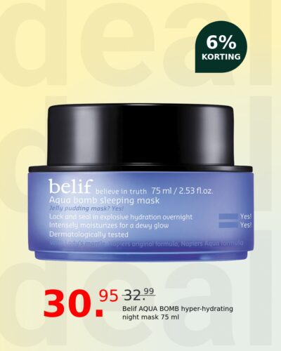 Belif AQUA BOMB hyper-hydrating night mask 75 ml
